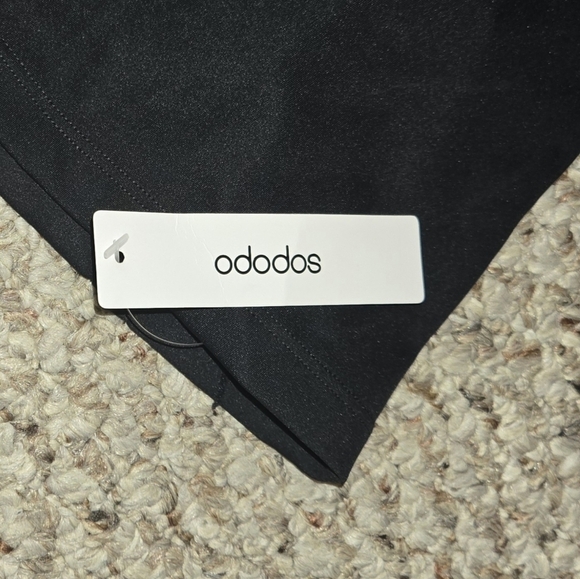 NWT Ododos Womens Athletic Skort Skirt Black Tennis Golf Beach Women's Size L - Picture 5 of 6